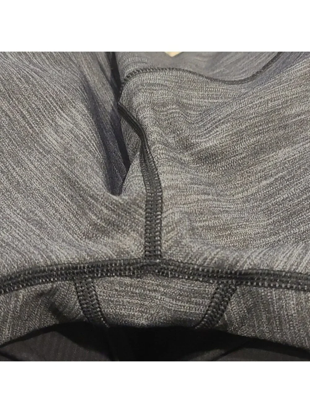 Lululemon Wunder Under Pant (Hi-Rise)Heathered Black EEUC